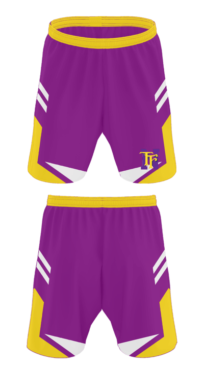 Thornton Fractional North High School Track 63462555 Athletic Shorts With Pockets - 30