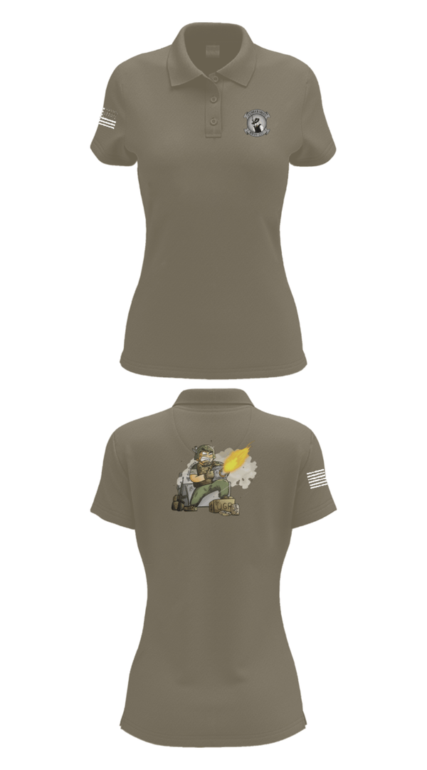 Women's Short Sleeve Performance Polo, FIELD MESS, Marines, Teamtime, Team time, sublimation, custom sports apparel, team uniforms, spirit wear, spiritwear, sports uniforms, custom shirts, team store, custom team store, fundraiser sports, apparel fundraiser