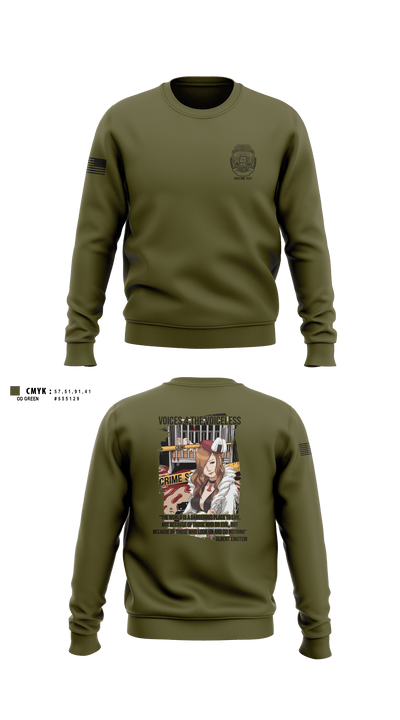 State of Hawaii Department of the Attorney General Child Abuse Investigations Unit 2926243 Crew Neck Sweatshirt - 4