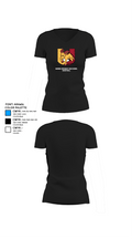 Harding University High School Basketball 22142209 Women's Short Sleeve V-neck Shirt - 37