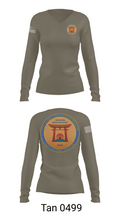 835th Transportation BN 83233683 Women's Long Sleeve V-neck Shirt -1 77