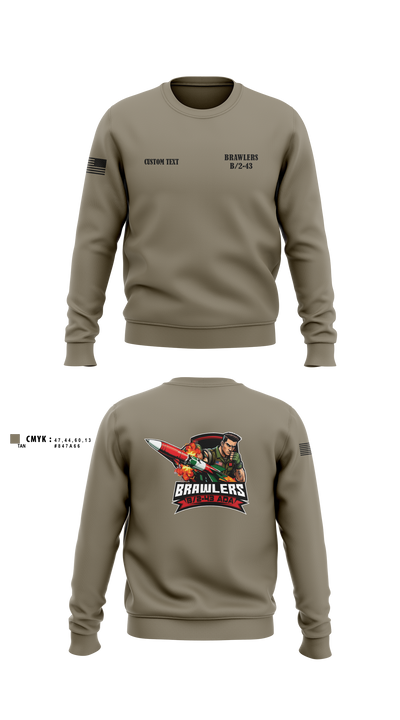 Brawlers 43013823 Crew Neck Sweatshirt - 3