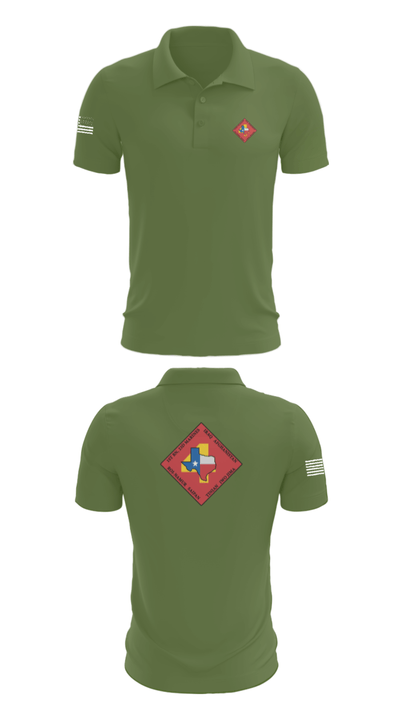Bravo Bastards 65129777 Short Sleeve Performance Polo - 47