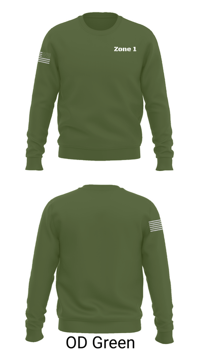 Zone 1 62938662 Crew Neck Sweatshirt - 42