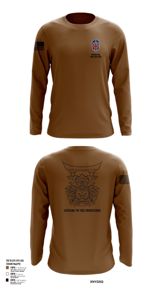 Long Sleeve Performance Shirt, 343rd Medical Hospital Augmentation Detachment, , Teamtime, Team time, sublimation, custom sports apparel, team uniforms, spirit wear, spiritwear, sports uniforms, custom shirts, team store, custom team store, fundraiser sports, apparel fundraiser