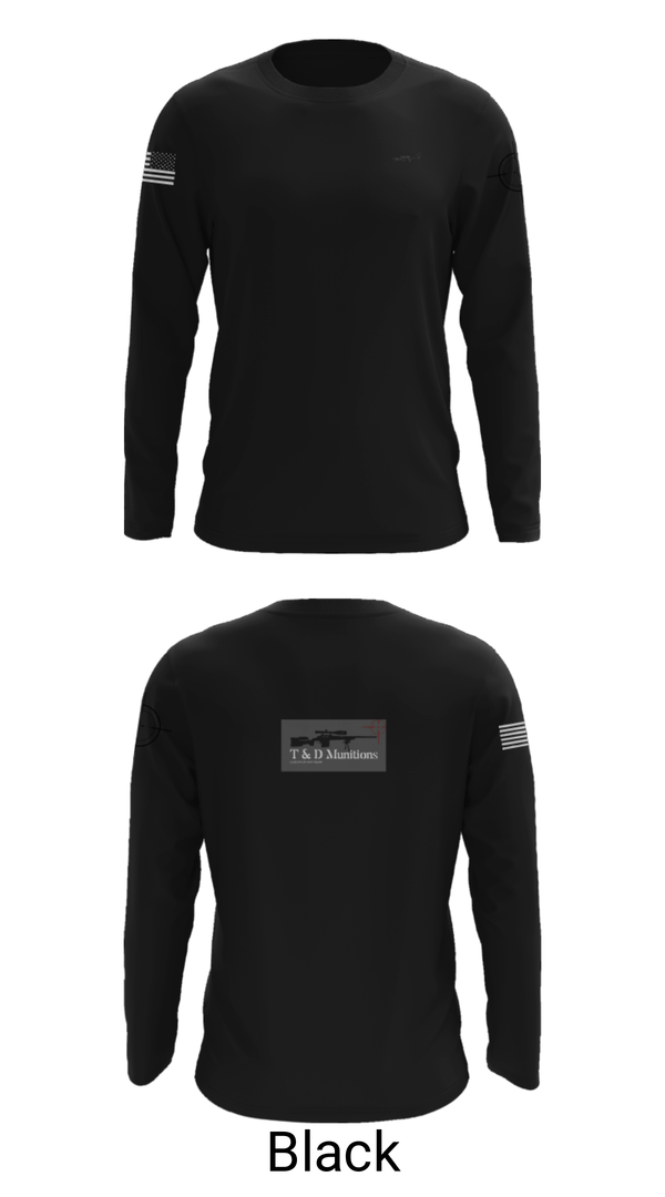 Long Sleeve Performance Shirt, T&D Munitions, , Teamtime, Team time, sublimation, custom sports apparel, team uniforms, spirit wear, spiritwear, sports uniforms, custom shirts, team store, custom team store, fundraiser sports, apparel fundraiser