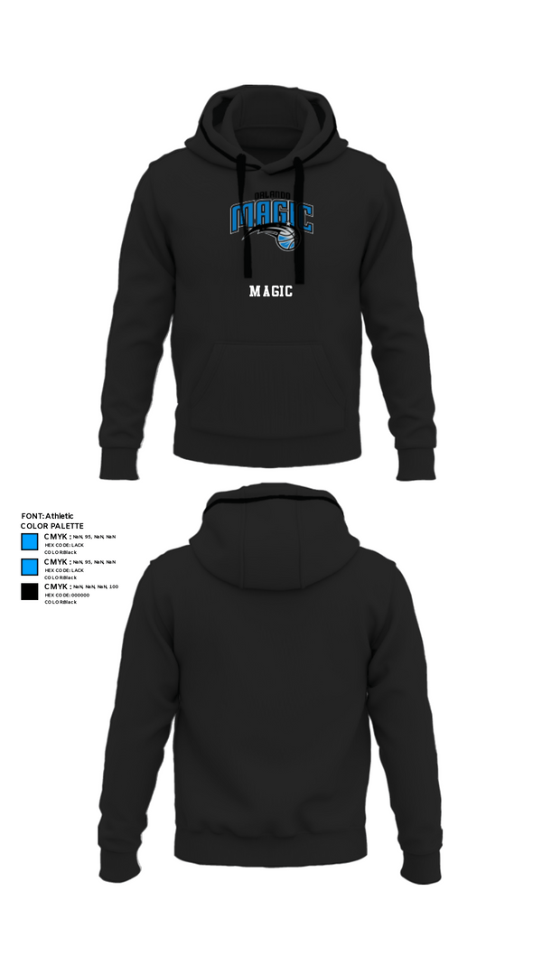 Hoodie, Magic, Men's Basketball, Teamtime, Team time, sublimation, custom sports apparel, team uniforms, spirit wear, spiritwear, sports uniforms, custom shirts, team store, custom team store, fundraiser sports, apparel fundraiser