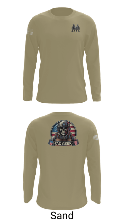 Marina Police Department 65171841 Long Sleeve Performance Shirt - 82
