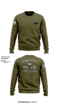 2d battalion, 6th marines 87916095 Crew Neck Sweatshirt - 251