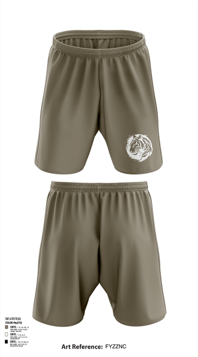 312th HR CO, A1 Postal 64167397 Athletic Shorts With Pockets - 146