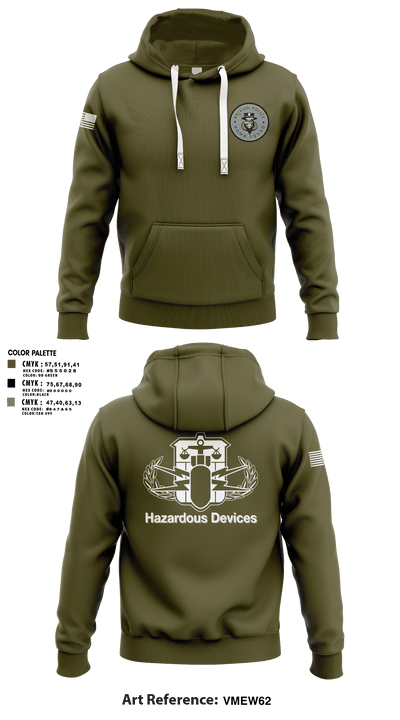Raleigh Police Bomb Squad 92795368 Hoodie - 4