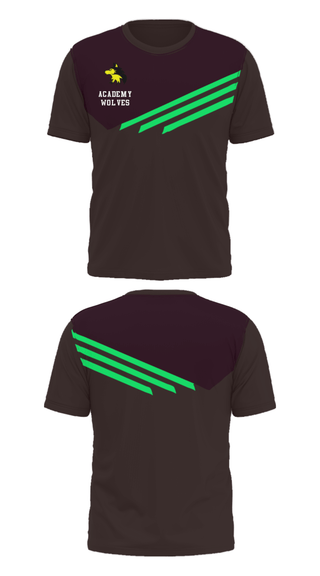 Short Sleeve Performance Shirt, Academy Wolves, Baseball, Teamtime, Team time, sublimation, custom sports apparel, team uniforms, spirit wear, spiritwear, sports uniforms, custom shirts, team store, custom team store, fundraiser sports, apparel fundraiser