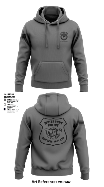Waterbury Police Explorers 95756336 Hoodie - 32