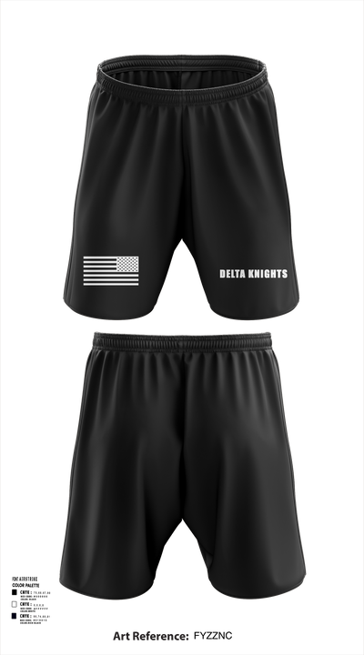 Delta Knights 65030164 Athletic Shorts With Pockets - 103