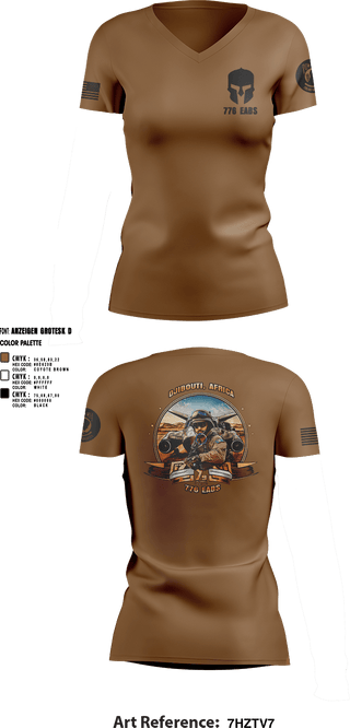 Womens Short Sleeve Vneck Shirt, 776 EABS, Air Force, Teamtime, Team time, sublimation, custom sports apparel, team uniforms, spirit wear, spiritwear, sports uniforms, custom shirts, team store, custom team store, fundraiser sports, apparel fundraiser
