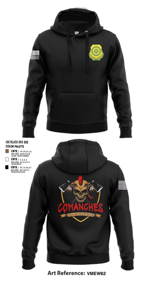 Hoodie, C Co., 795th MP BN, Army, Teamtime, Team time, sublimation, custom sports apparel, team uniforms, spirit wear, spiritwear, sports uniforms, custom shirts, team store, custom team store, fundraiser sports, apparel fundraiser