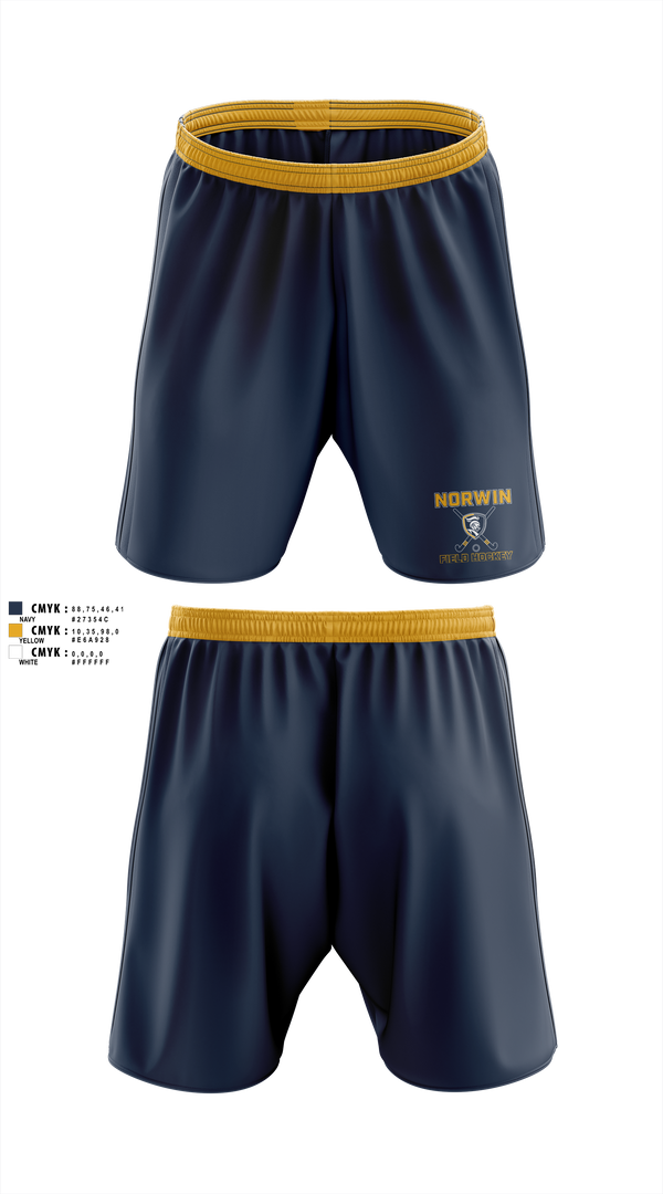 Athletic Shorts With Pockets, NORWIN FIELD HOCKEYTrp. A  GBG  PCO, Field Hockey, Teamtime, Team time, sublimation, custom sports apparel, team uniforms, spirit wear, spiritwear, sports uniforms, custom shirts, team store, custom team store, fundraiser sports, apparel fundraiser