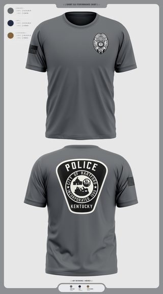 Short Sleeve Performance Shirt, Hartford Police Department, Police, Teamtime, Team time, sublimation, custom sports apparel, team uniforms, spirit wear, spiritwear, sports uniforms, custom shirts, team store, custom team store, fundraiser sports, apparel fundraiser