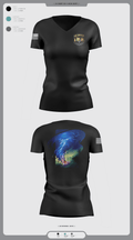 198 92873237 Women's Short Sleeve V-neck Shirt - 9