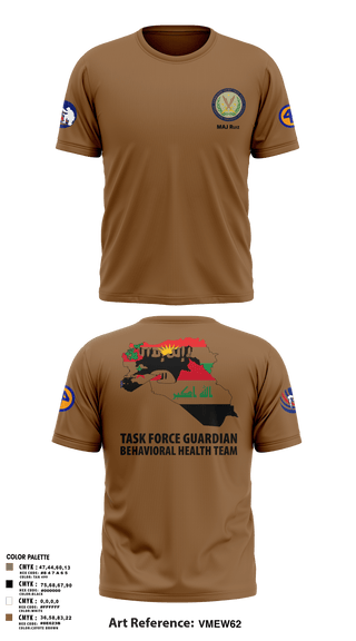 Short Sleeve Performance Shirt, 44th ICBT, National Guard, Teamtime, Team time, sublimation, custom sports apparel, team uniforms, spirit wear, spiritwear, sports uniforms, custom shirts, team store, custom team store, fundraiser sports, apparel fundraiser