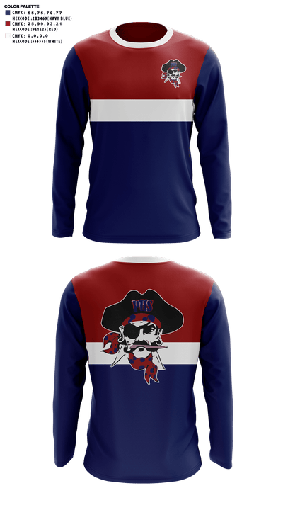 Phoenix High School Golf 4579777 Long Sleeve Performance Shirt - 41 (1)