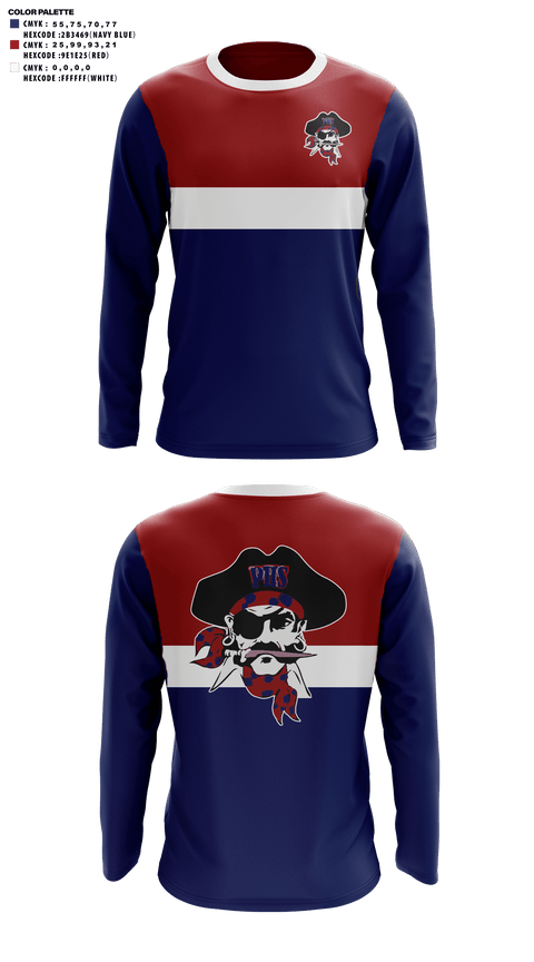Long Sleeve Performance Shirt, Phoenix High School Golf, Golf, Teamtime, Team time, sublimation, custom sports apparel, team uniforms, spirit wear, spiritwear, sports uniforms, custom shirts, team store, custom team store, fundraiser sports, apparel fundraiser