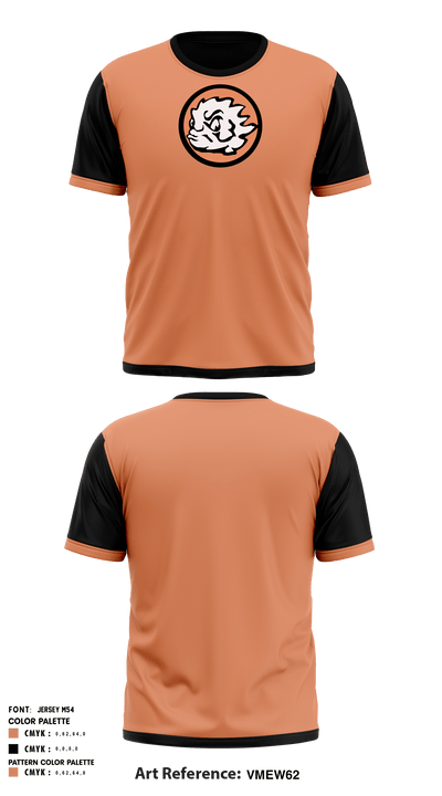 Coalinga High School Soccer 82126343 Short Sleeve Performance Shirt - 39