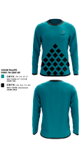 Valley Center High School Golf 97137509 Long Sleeve Performance Shirt - 1