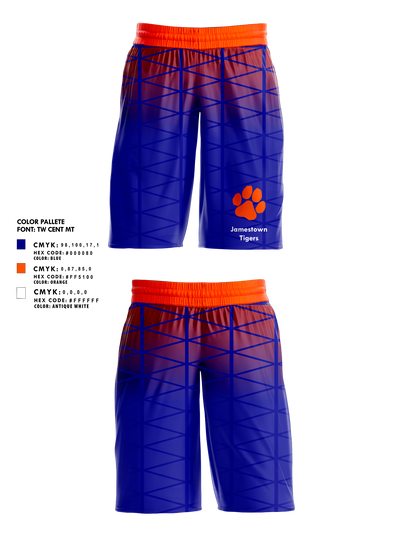 Jamestown Middle School Basketball 76083601 Mens Basketball Shorts 10