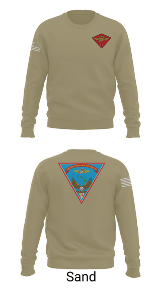 Crew Neck Sweatshirt, Marine Air Group 24, Marines, Teamtime, Team time, sublimation, custom sports apparel, team uniforms, spirit wear, spiritwear, sports uniforms, custom shirts, team store, custom team store, fundraiser sports, apparel fundraiser