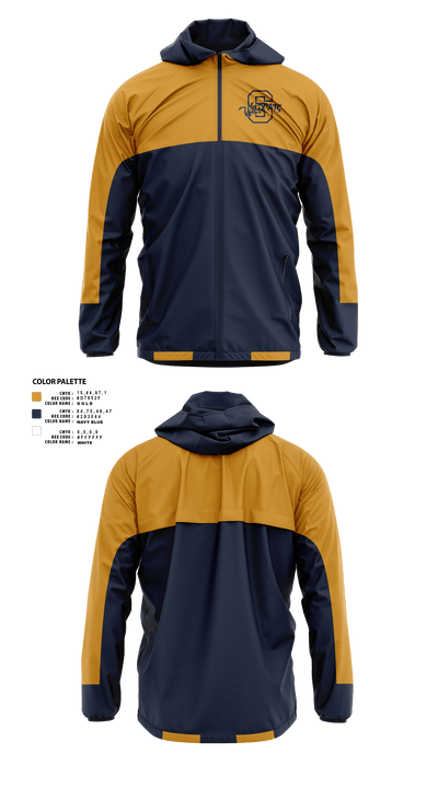 Sunnyside High School Basketball 71985518 Windbreaker - 1