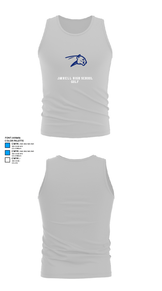 Tank Top, Jarrell High School Golf, Golf, Teamtime, Team time, sublimation, custom sports apparel, team uniforms, spirit wear, spiritwear, sports uniforms, custom shirts, team store, custom team store, fundraiser sports, apparel fundraiser