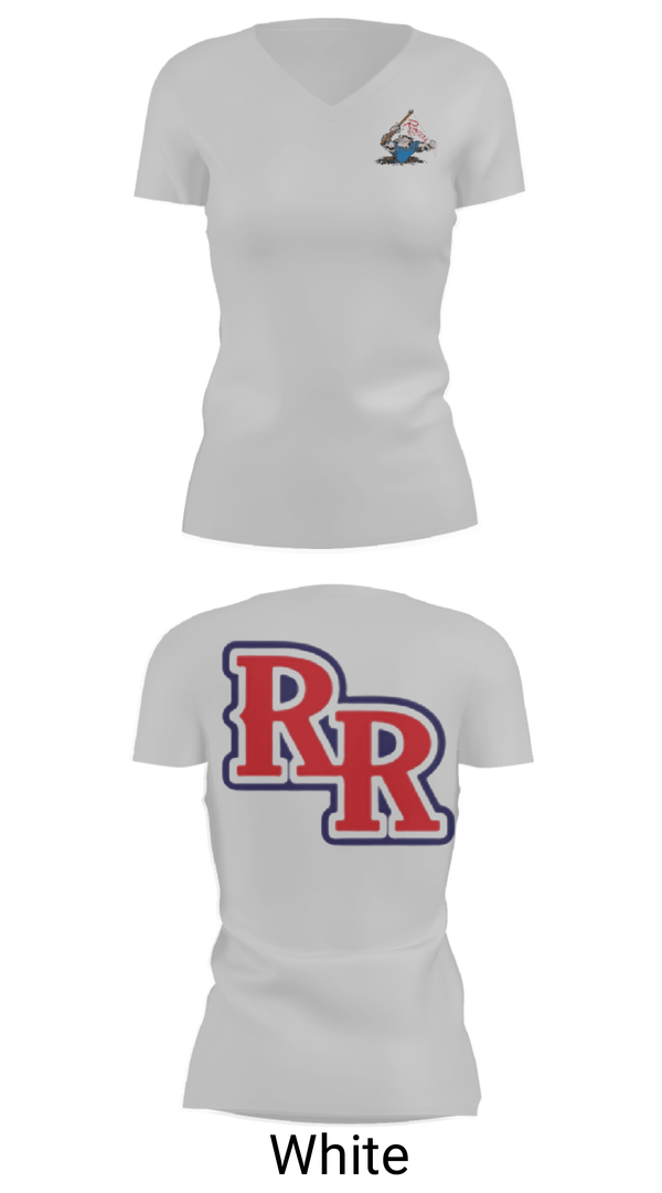 Womens Short Sleeve Vneck Shirt, Rudder Middle School Soccer, Men's Soccer, Teamtime, Team time, sublimation, custom sports apparel, team uniforms, spirit wear, spiritwear, sports uniforms, custom shirts, team store, custom team store, fundraiser sports, apparel fundraiser