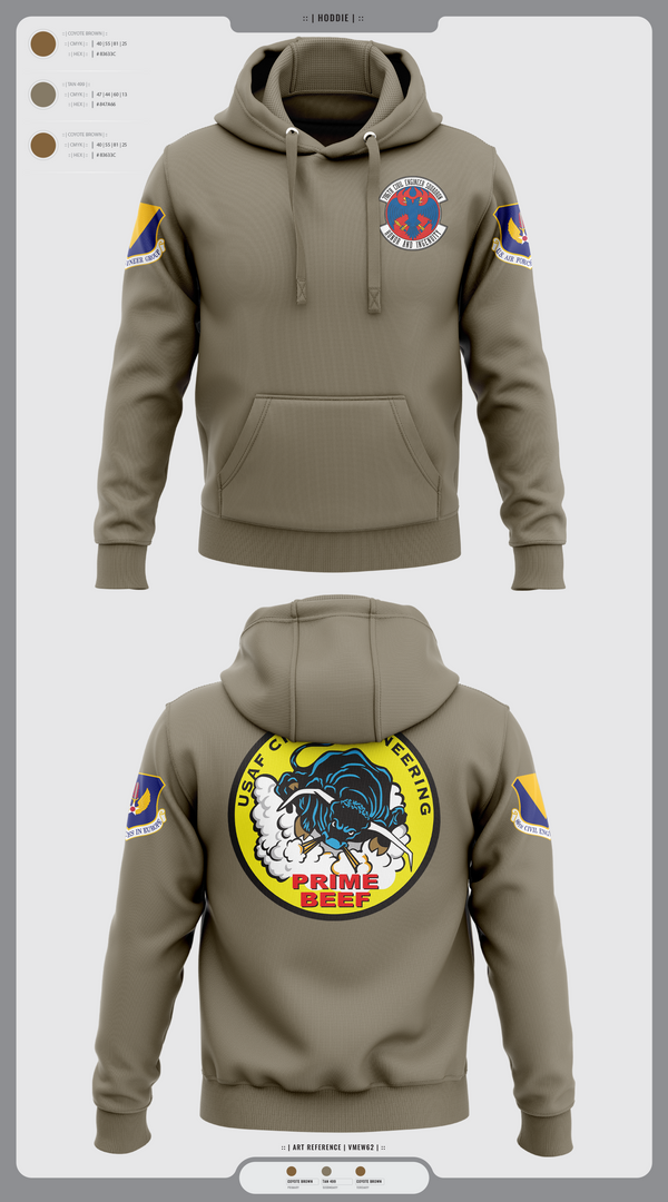 Hoodie, 786th CES, Air Force, Teamtime, Team time, sublimation, custom sports apparel, team uniforms, spirit wear, spiritwear, sports uniforms, custom shirts, team store, custom team store, fundraiser sports, apparel fundraiser