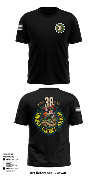 Short Sleeve Performance Shirt, Klein Fire 38, Fire Department, Teamtime, Team time, sublimation, custom sports apparel, team uniforms, spirit wear, spiritwear, sports uniforms, custom shirts, team store, custom team store, fundraiser sports, apparel fundraiser
