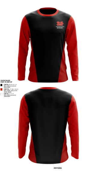 Long Sleeve Performance Shirt, Marlboro Dukes, Bowling, Teamtime, Team time, sublimation, custom sports apparel, team uniforms, spirit wear, spiritwear, sports uniforms, custom shirts, team store, custom team store, fundraiser sports, apparel fundraiser