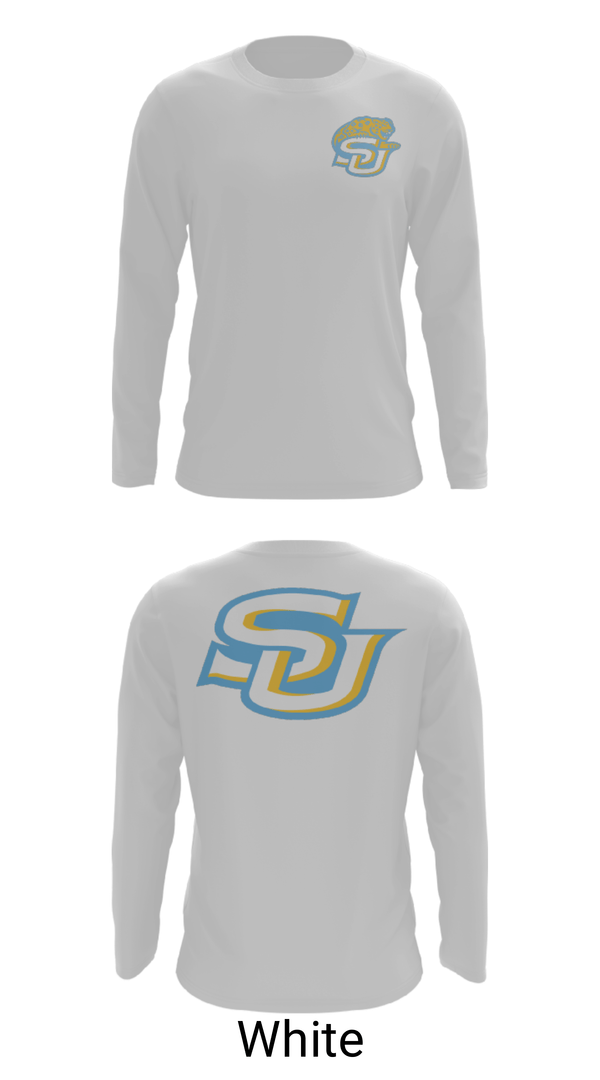 Long Sleeve Performance Shirt, Southern University A & M College Softball, Softball, Teamtime, Team time, sublimation, custom sports apparel, team uniforms, spirit wear, spiritwear, sports uniforms, custom shirts, team store, custom team store, fundraiser sports, apparel fundraiser