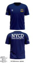NYCD DESI SOCIETY 34062246 Short Sleeve Performance Shirt - 118