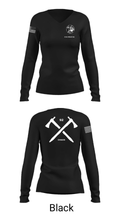 C Co 92nd CA 93661322 Women's Long Sleeve V-neck Shirt - 19