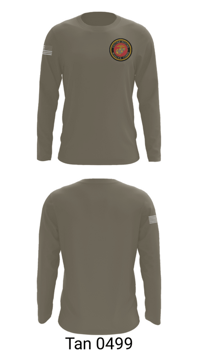 464 infantry 33757917 Long Sleeve Performance Shirt - 35
