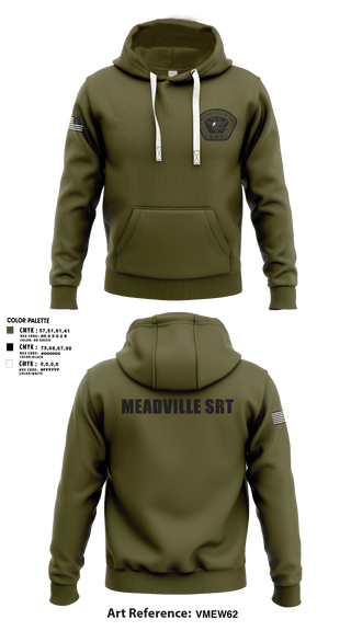 Hoodie, Meadville SRT, Police, Teamtime, Team time, sublimation, custom sports apparel, team uniforms, spirit wear, spiritwear, sports uniforms, custom shirts, team store, custom team store, fundraiser sports, apparel fundraiser
