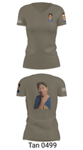 Quasar 99-Q 24782003 Women's Short Sleeve V-neck Shirt - 65