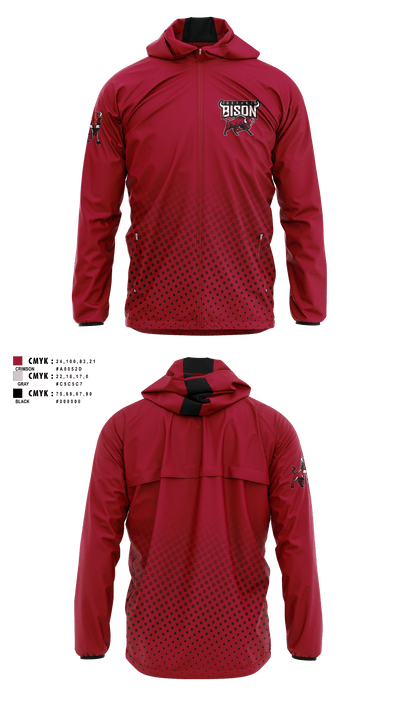 Bethel high school LAX 55721530 Windbreaker - 1