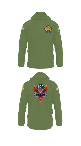 Windbreaker, Phoenix H2F, Army, Teamtime, Team time, sublimation, custom sports apparel, team uniforms, spirit wear, spiritwear, sports uniforms, custom shirts, team store, custom team store, fundraiser sports, apparel fundraiser
