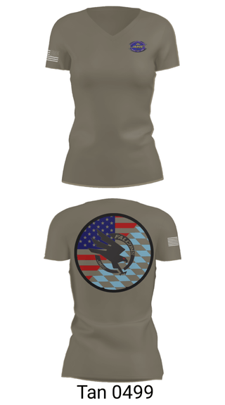 Womens Short Sleeve Vneck Shirt, Falcon Team, JMRC, Army, Teamtime, Team time, sublimation, custom sports apparel, team uniforms, spirit wear, spiritwear, sports uniforms, custom shirts, team store, custom team store, fundraiser sports, apparel fundraiser