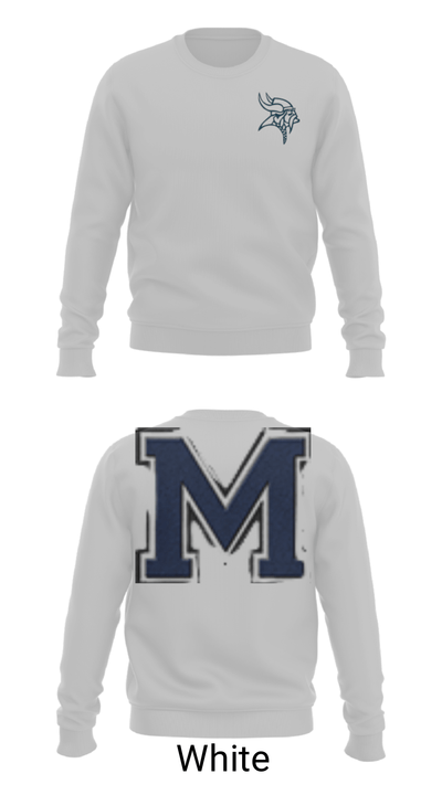 Marysville High School Cheer 26495942 Crew Neck Sweatshirt - 2