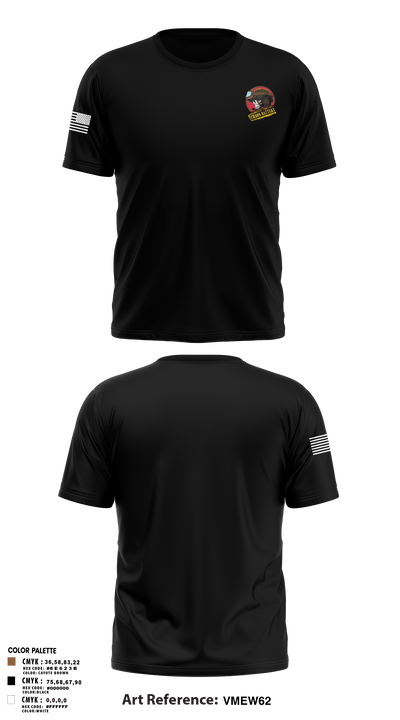 C BTRY, 5-4 ADAR Old School Cotton Feel Shirt - 3