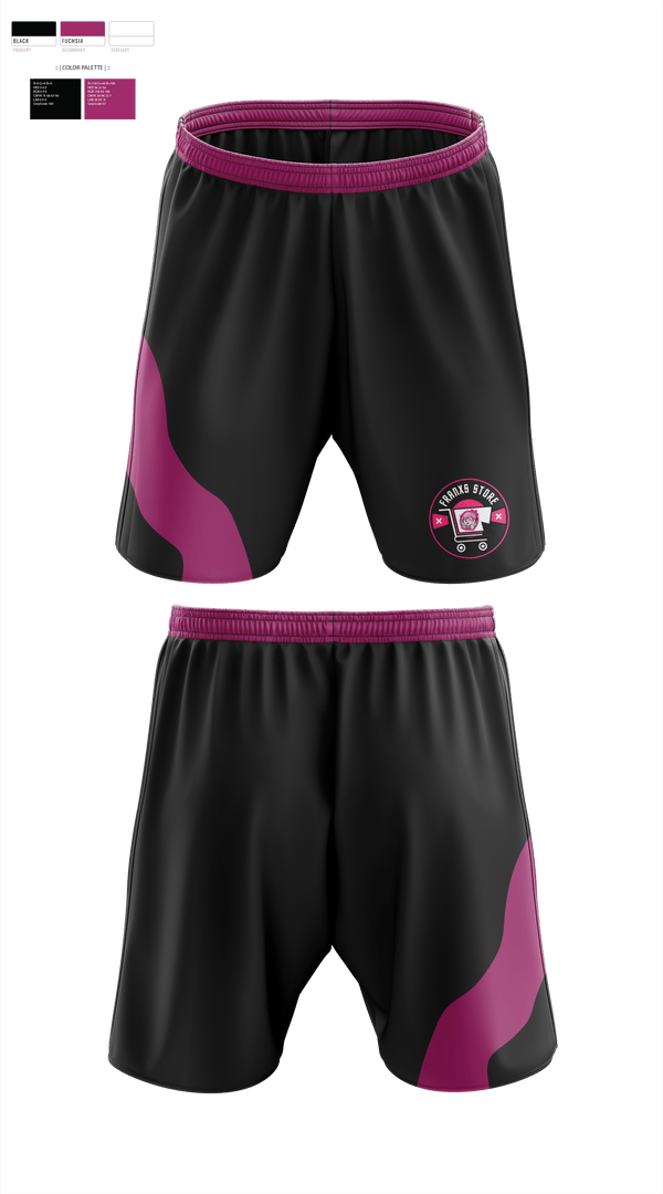 Athletic Shorts With Pockets, Francs Store, E-Sports, Teamtime, Team time, sublimation, custom sports apparel, team uniforms, spirit wear, spiritwear, sports uniforms, custom shirts, team store, custom team store, fundraiser sports, apparel fundraiser