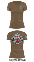 Truck 1 23787663 Women's Short Sleeve V-neck Shirt - 12