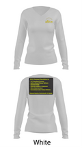 M.E.R. TRANSPORT LLC 858863 Women's Long Sleeve V-neck Shirt - 16